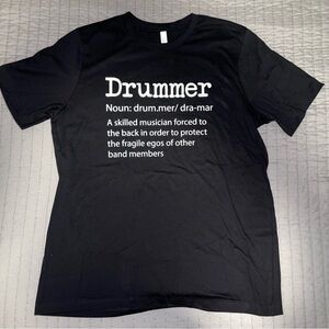 Black Drummer T-Shirt